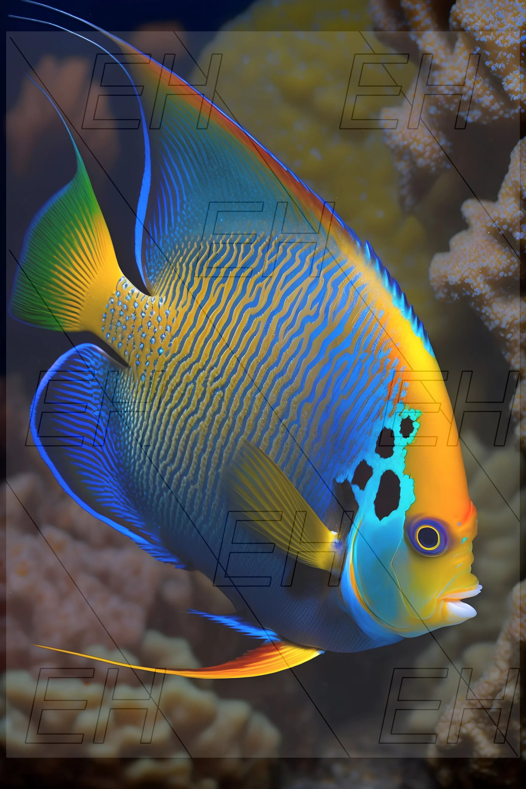 Hayvan Temalı Baskılı Kanvas Ahşap Tablo Hayvan Temalı Baskılı Kanvas Ahşap Tablo