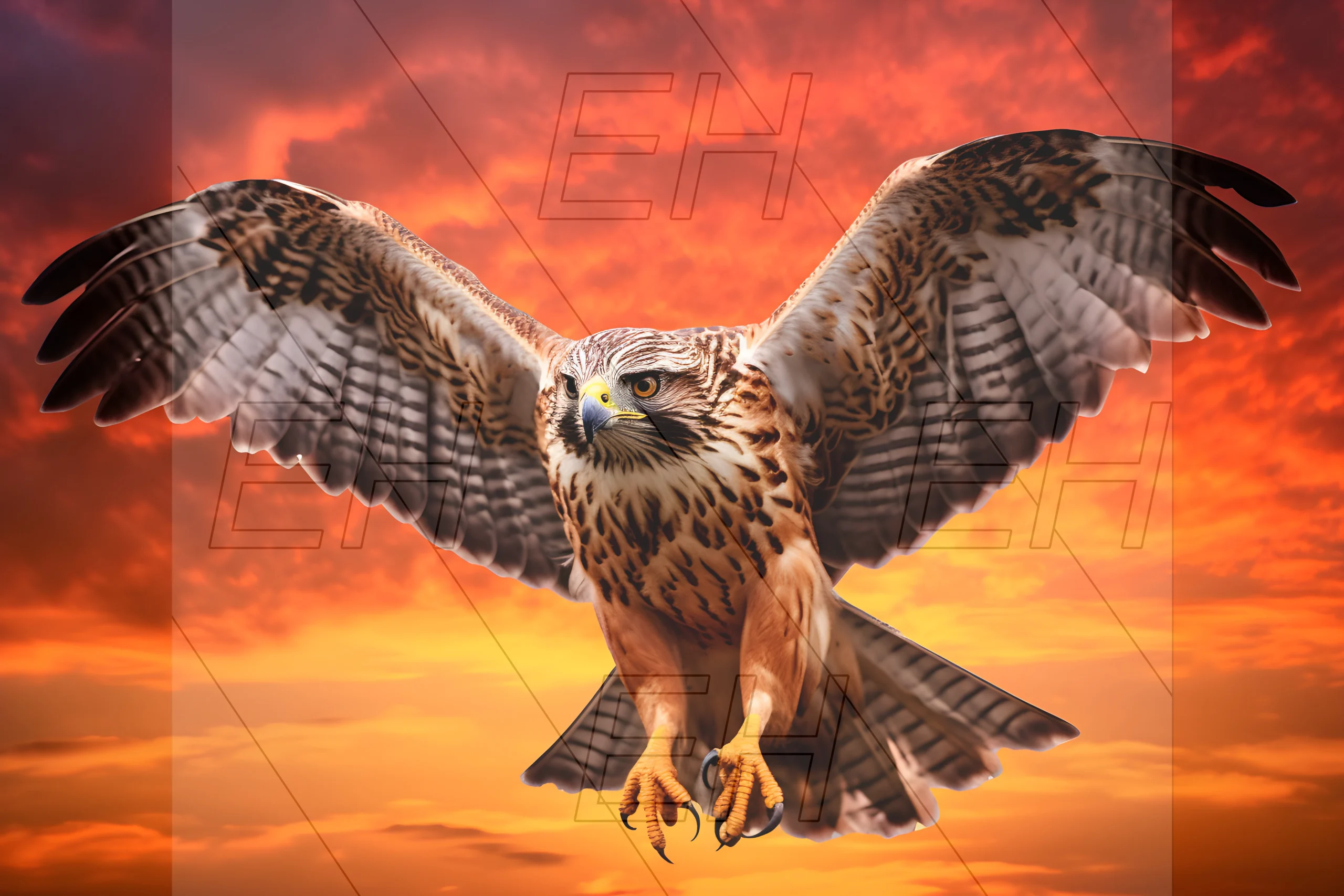 Hayvan Temalı Baskılı Kanvas Ahşap Tablo Hayvan Temalı Baskılı Kanvas Ahşap Tablo