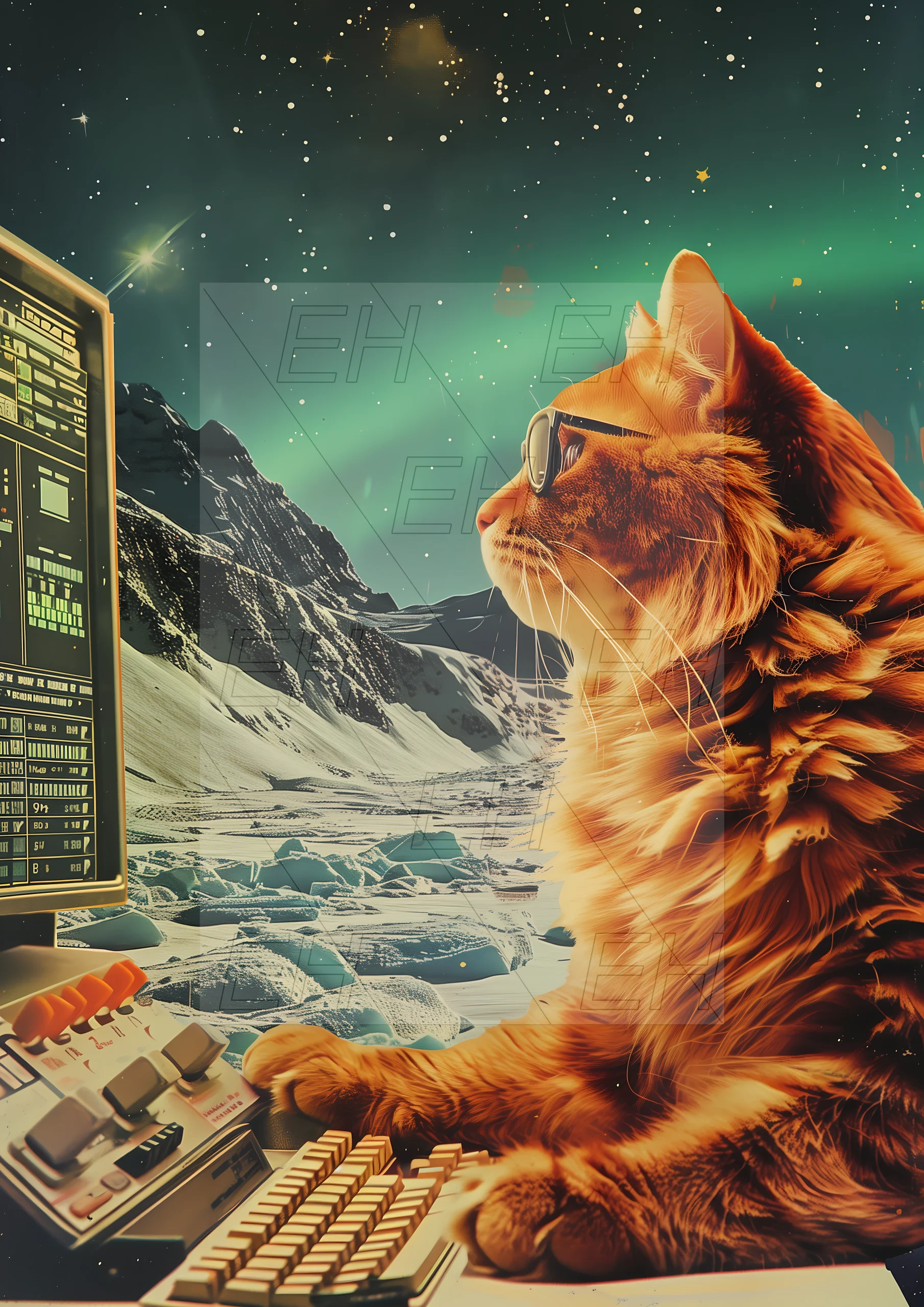 Retro Temalı Baskılı Kanvas Ahşap Tablo Retro Temalı Baskılı Kanvas Ahşap Tablo